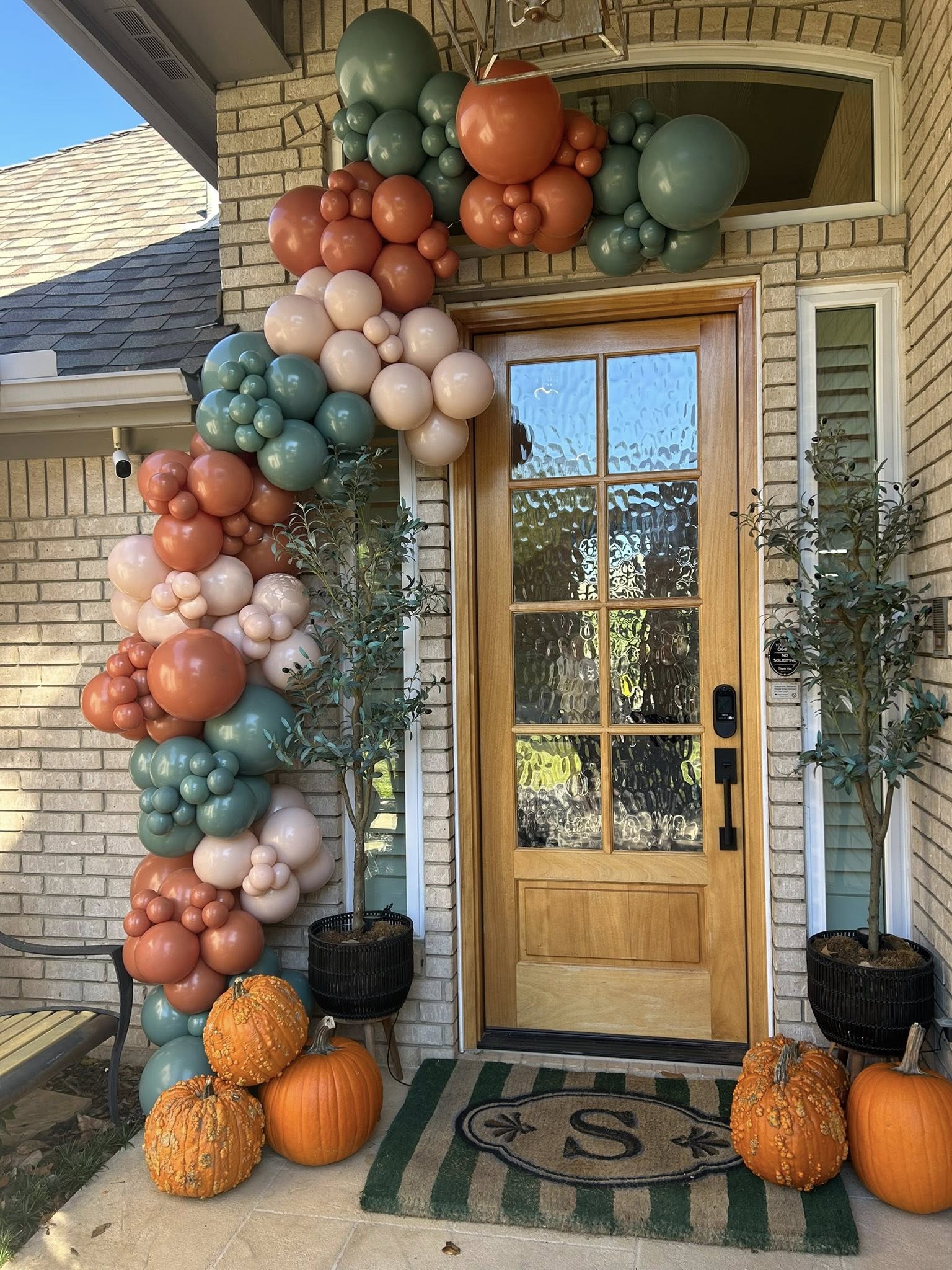 Balloon installation by Balloons and More Party Store