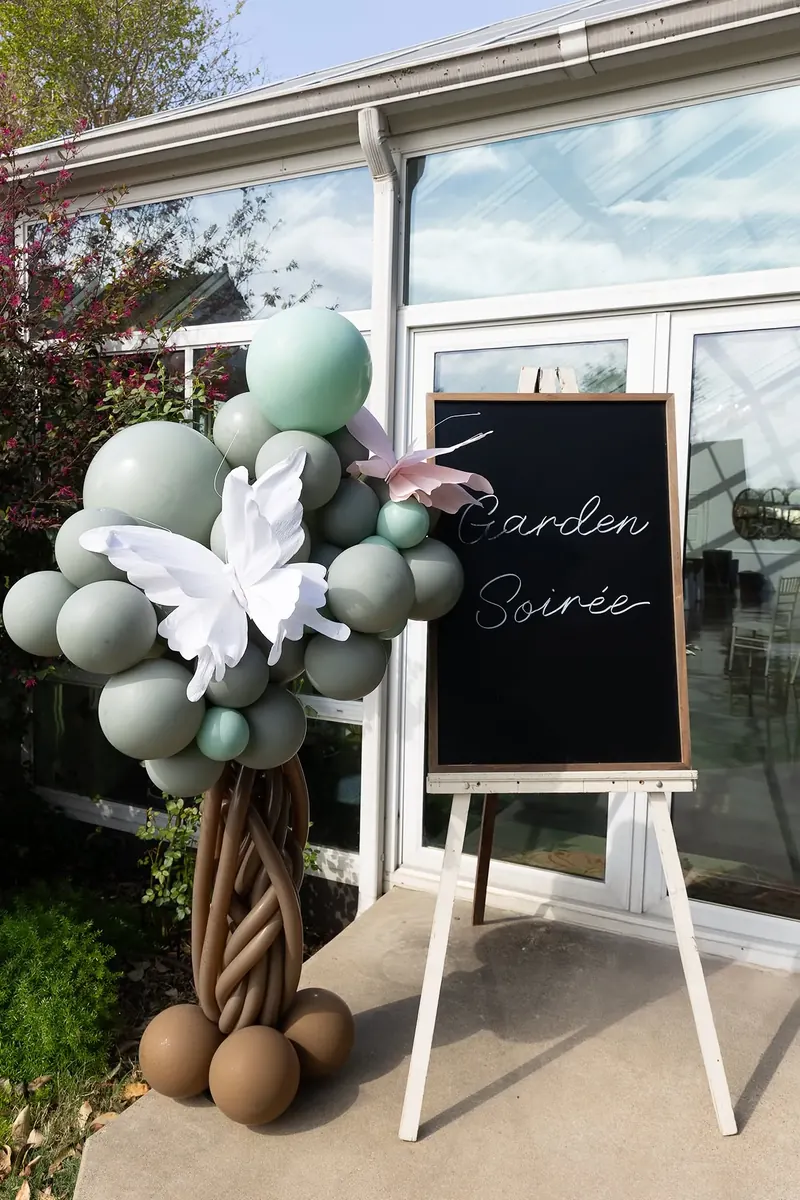 Balloon installation by Balloons and More Party Store