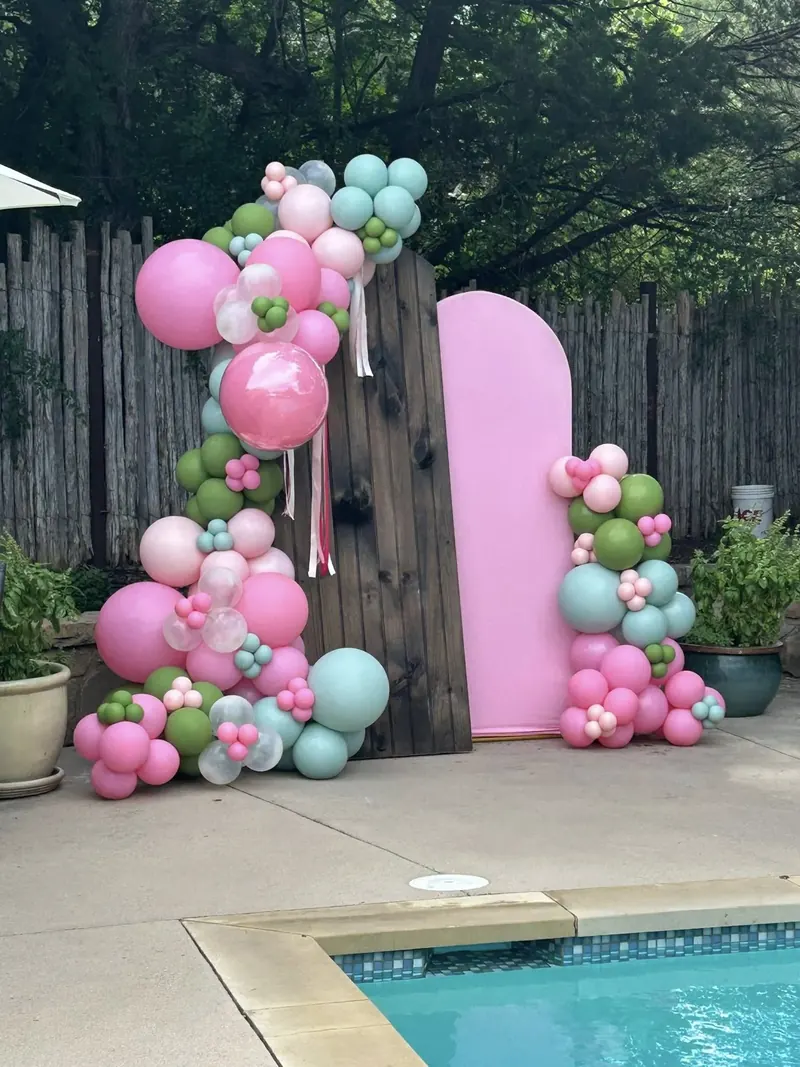 Balloon installation by Balloons and More Party Store